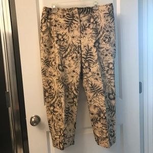 Rafaela Capri  Pants with Cuffs. Size 14